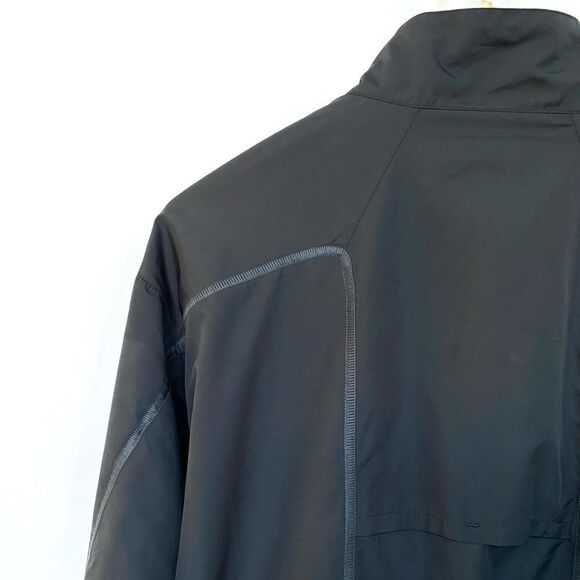 Nike Golf Mens Black Lightweight Athletic Dry-Fit 1/3 Zip Jacket, Size XXL - Picture 8 of 10